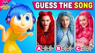 Guess the SONGS  Descendants: The Rise of Red ️ Red, Mal, Chloe & Inside Out 2, Disney Princess