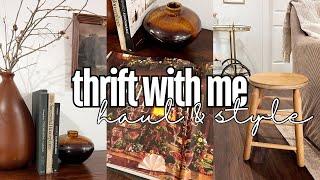 Thrift With Me At My New Thrift Store! Haul + Styled!