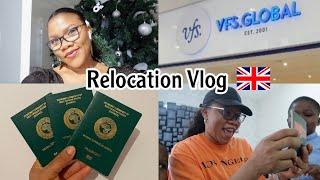 RELOCATING to UK: BIOMETRICS & VISA APPLICATION PROCESS from DUBAI // VLOG