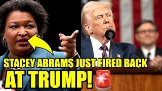 Abrams RIPS TRUMPS After He ATTACKED Her In Congress SPEECH