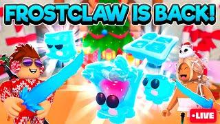 FROSTCLAW's is BACK! We Open 100 Ice Trays in Adopt Me's Update!