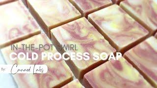 Learn How To Make An In-The-Pot Swirl Cold Process Soap