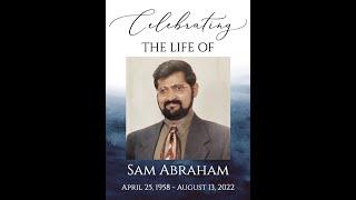 Home Going Service| Mr. Sam Abraham| Live