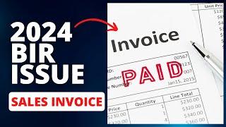 How to Issue BIR Registered Invoice in 2024 