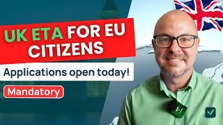 You need a UK ETA in 2025! Mandatory for EU Citizens