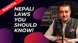 Rapid Fire Round with Ad. Prajwal Gyawali || Useful Laws of Nepal