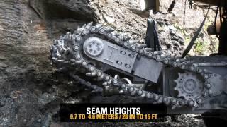 The Cat® HW300 Highwall Mining System