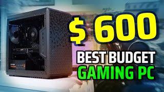 BEST $600 GAMING PC BUILD - HIGH FPS!!!