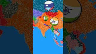 Countries in a nutshell|Pakistan Plan |Russia  India  #countryballs#meandmymonkey#countries#map