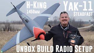 HobbyKing - H-King - Yak-11 - 1450mm - Unbox, Build, & Radio Setup