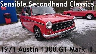 Sensible Secondhand Classics: 1971 Austin 1300 GT Mark III (ADO16) at the Great British Car Journey!