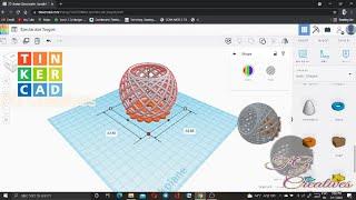 3D Model - Basket | TinkerCad | AutoDesk