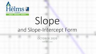 Slope and Slope-Intercept Form | GED, HiSET, and TASC Math Prep