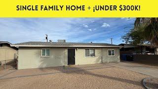 Step Inside This South Phoenix Home – Priced Under $300K, No HOA!