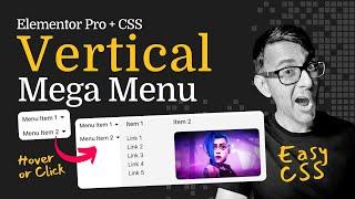 Vertical Mega Menu - Elementor Pro CSS