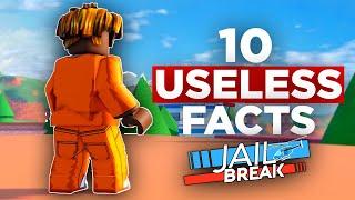 10 Absolutely Useless Facts About Roblox Jailbreak: Prison Edition