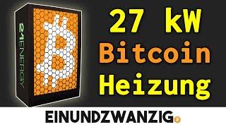 Die 27kW Bitcoin Heizung für die Industrie | 21Energy Interview BTC23 Innsbruck