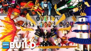 LEGO Speed Build! ALL NINJAGO Dragons Rising 2024 Sets Compilation 2!! | LEGO NINJAGO | Beat Build