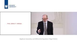 Nigel Hitchin - Algebraic Geometry and Differential Equations