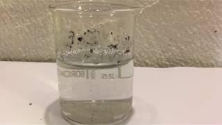 The extraction of microplastics from water using ferro-fluids