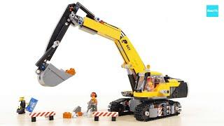 レゴ シティ きいろのショベルカー 60420 ／ LEGO City Yellow Construction Excavator Speed build & Review