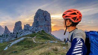 Solo Climbing the Cinque Torri