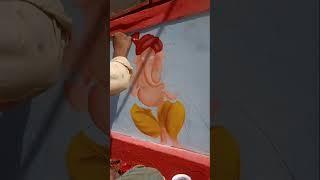 work in progress #ganesh ji painting #shorts