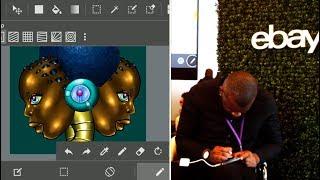 Mini-Documentary Of The Live Art At Afrotech For Ebay