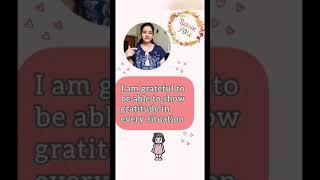 Gratitude Affirmations. Save and read daily!