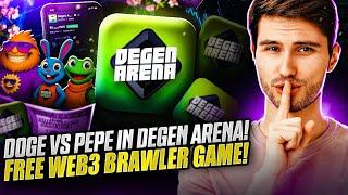 Degen Arena – Free Crypto Brawler for PC & Mobile |  New Trend in Web3 Gaming?  Play To Earn Game