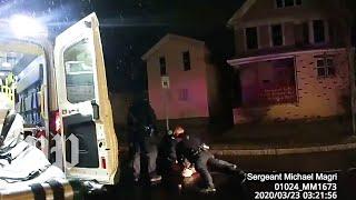 Body-cam video in Daniel Prude case shows Rochester police placing hood over Prude