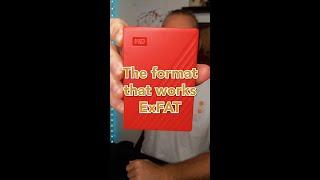 How To Format External Hard Drive for Mac and Windows #shorts