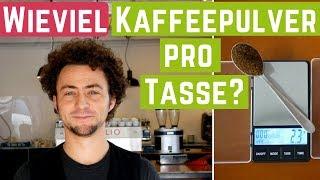 Wieviel Kaffeepulver pro Tasse Kaffee? Die Perfekte Dosiermenge