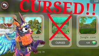 DO NOT ENTER THIS CURSED DEN IN WILDCRAFT!!! Cursed!! (fooded and green tinted den glitch)