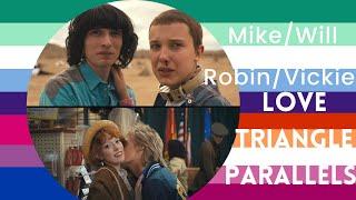 Mike/Will & Robin/Vickie Parallels ️‍