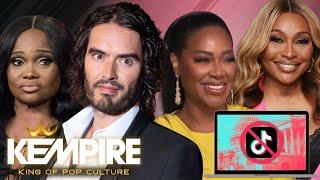 Russell Brand CHARGED, TikTok Ban, Dr. Heavenly Responds to Son's Arrest + Cynthia & Kenya