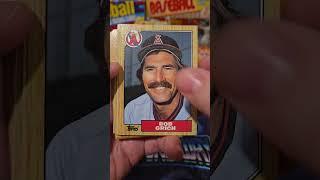 1987 Topps Baseball Cards Wax Pack Opening #baseballcards #junkwax #vintagesportscards #baseball