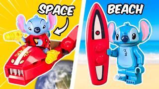 I Built Every LILO & STITCH Movie Set in LEGO...