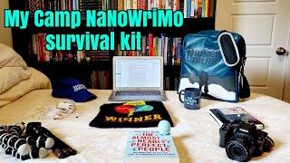 nanowrimo survival kit // CAMP 2019 EDITION