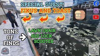 We Have FIKUS AND TOAST Magnet Fishing with Us, Tons of Finds and Good Times!