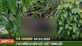 Phát hiện thi thể 2 vợ chồng trong rẫy cà phê | Bản tin 113 online ngày 9/3 |ANTV