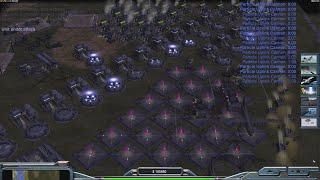 USA Laser - Command & Conquer Generals Zero Hour - 1 vs 7 HARD Gameplay