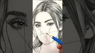 How to Draw a Beautiful Girl || cute Girl Drawing ||Art Psycho ||#drawing #shorts #ytshorts