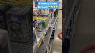 Walmart is Phasing Out CARDS!!! Shocking restock Footage!  #sportscards #shorts #walmart