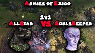 Armies of Exigo Online | PvP - (1v1) AllStar vs SoulsKeeper