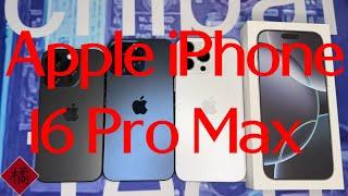 Apple iPhone 16 Pro Max Unboxing