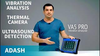 ADASH VA5 Pro Vibration Analyzer  - Quick Overview