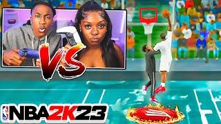 INTENSE 1V1 VS My BOYFRIEND In NBA 2k23!