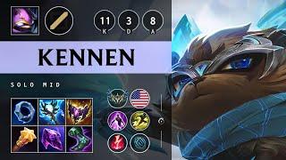 Kennen Mid vs Hwei - NA Challenger Patch 25.12