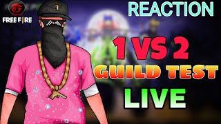 FREE FIRE LIVE GUILD TEST | FF LIVE REACTION | STAR GAMER OFICIAL#freefirelive #fflive #fflivestream